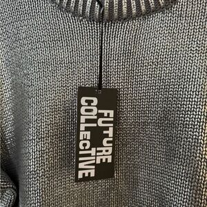 Future Collective Silver Sweater